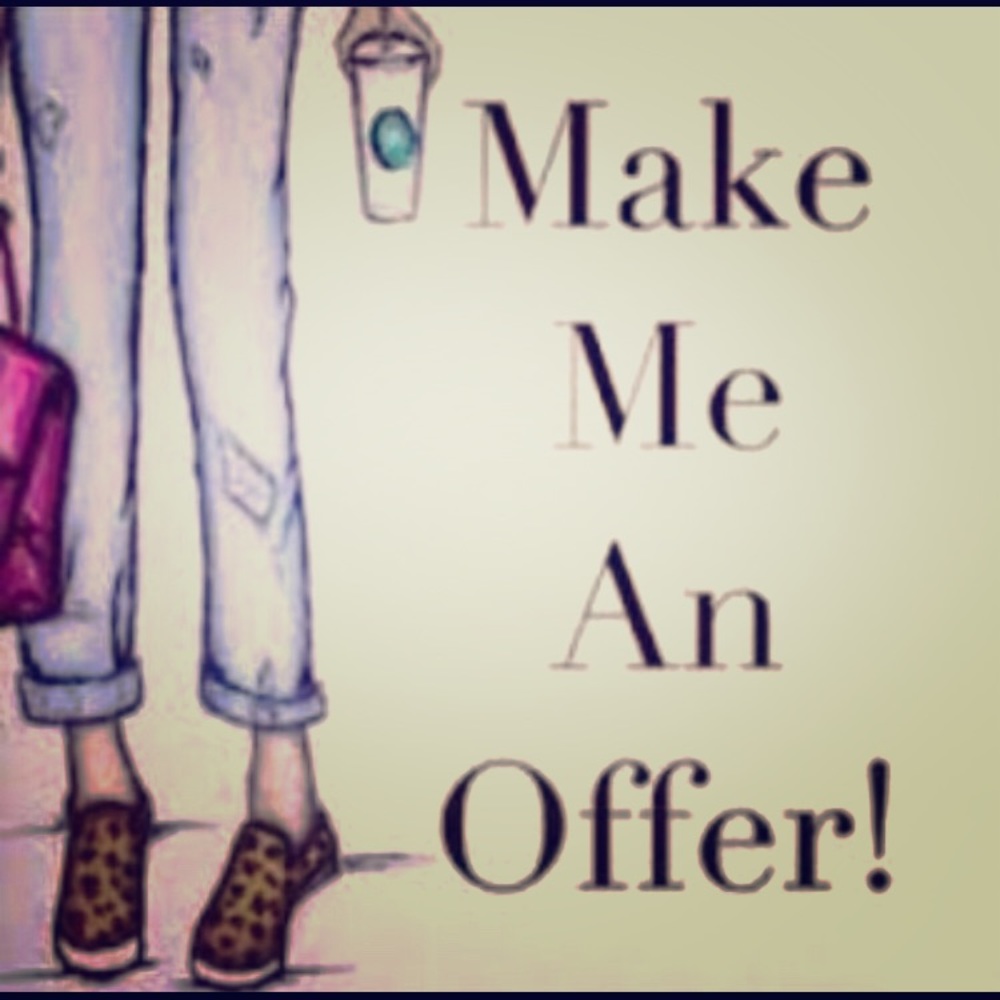 Shoot me a reasonable offer 💎🎀